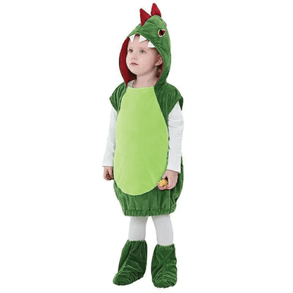 Dinosaur Costume Green Hoddie Dino