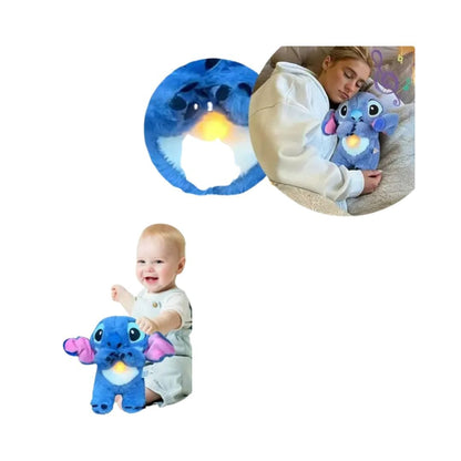 Stitch Plush Sleep Companion – Soothing Light & Sound