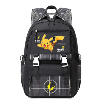 Pokemon Backpack Adjustable Oxford School Bag