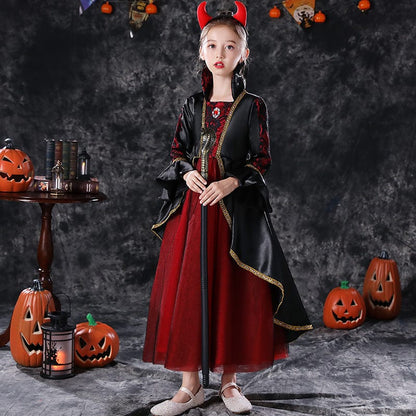 Vampire Costume Kids for Girl Devil Princess