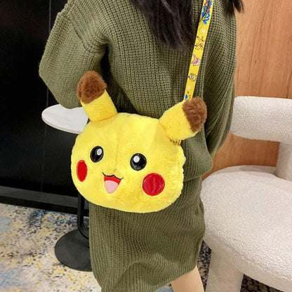 Pikachu Plush Crossbody Bag