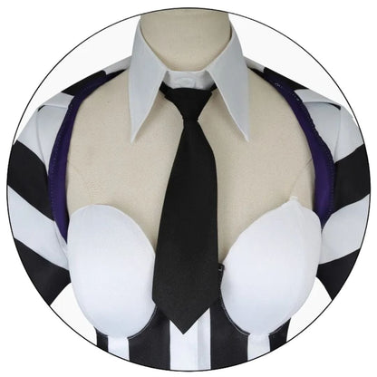 Beetlejuice Chic Stripe Costume