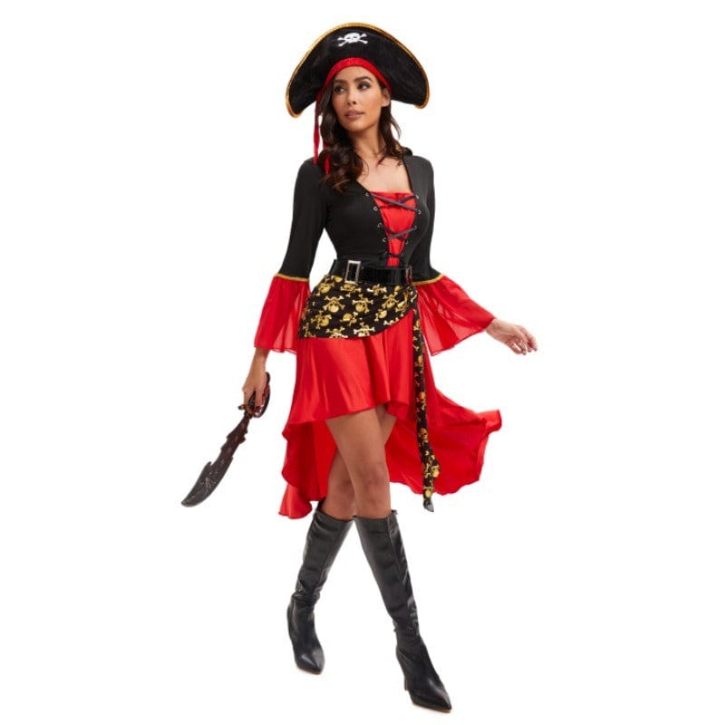 Female pirate dress best sale