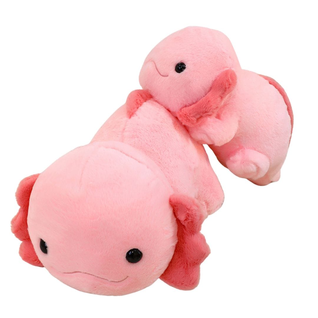 Chubby Axolotl Plush Pillow 17.7 in/23.6 in