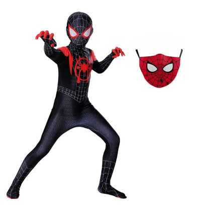 Spiderman Costume Kids Awesome 3D Style Bodysuit