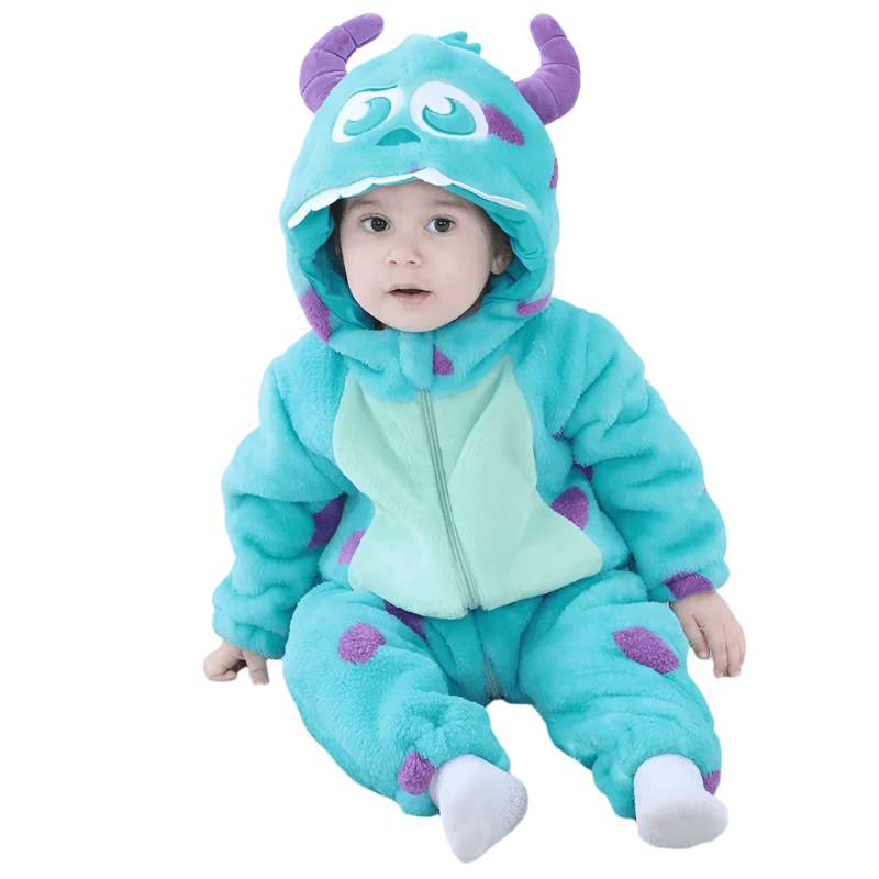 Fleece Cute Baby Snowsuit