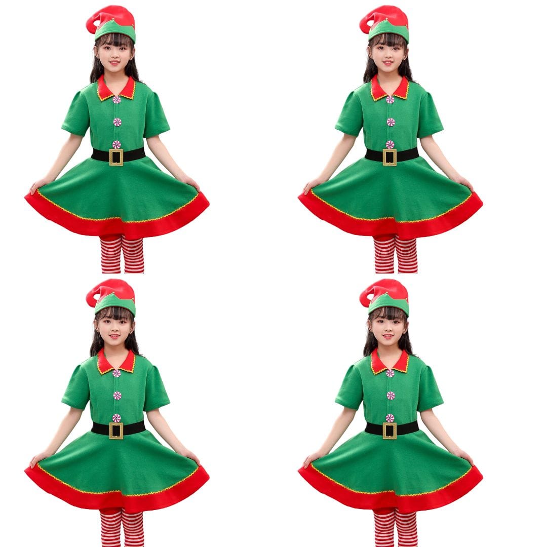 Merry Little Elf Costume for Kids