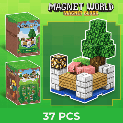 Magnet World Building Blocks Set