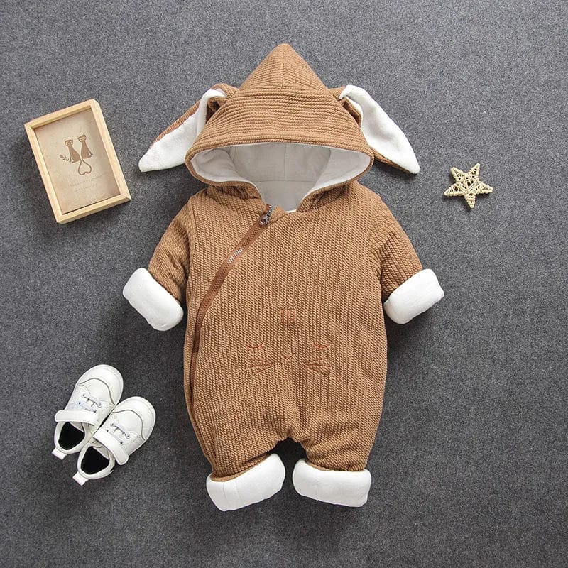 Baby Snowsuit Romper - Warm Cotton Winter Coat