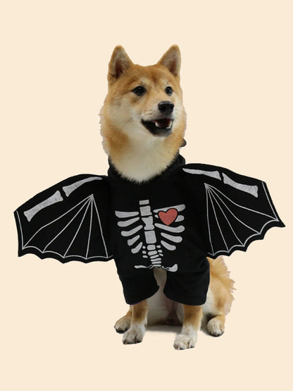 Dog Halloween Costume Bat Clothing