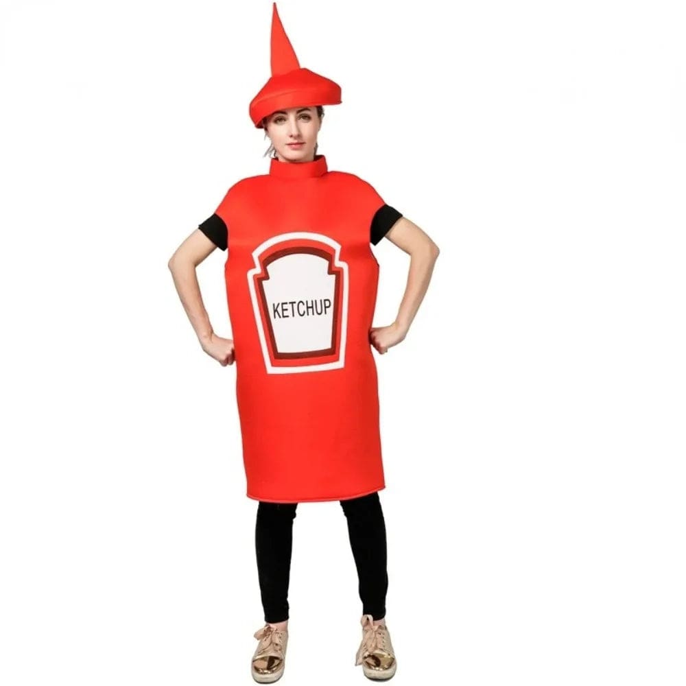 Couples Halloween Costumes Mustard and Ketchup Costume