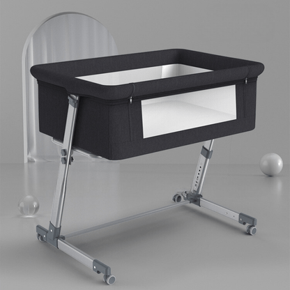 Portable Baby Bassinet with Adjustable Height