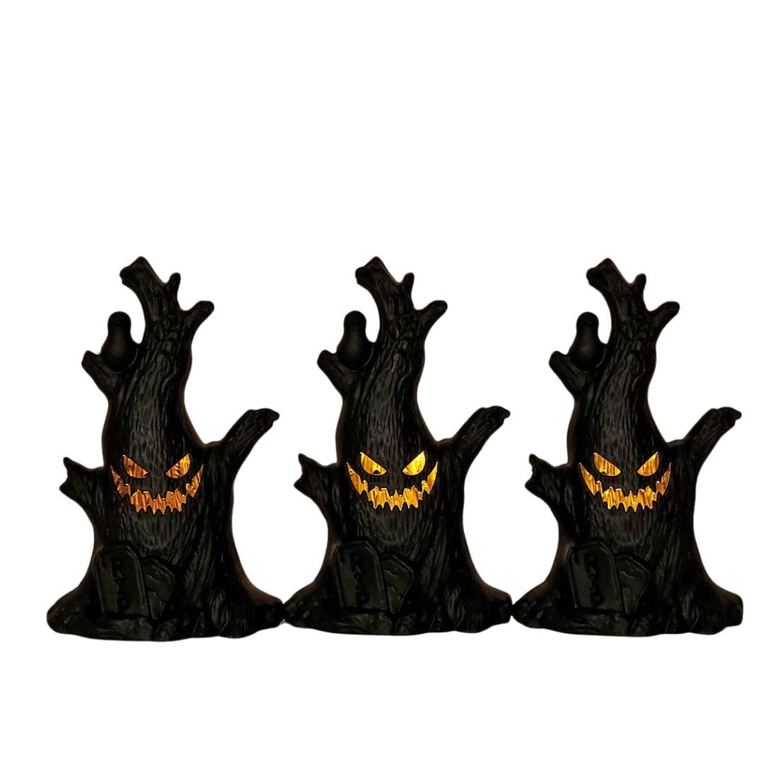 Halloween Decoration LED Ghost Tree Light