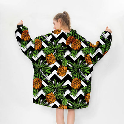 Pineapple Paradise Blanket Hoodie