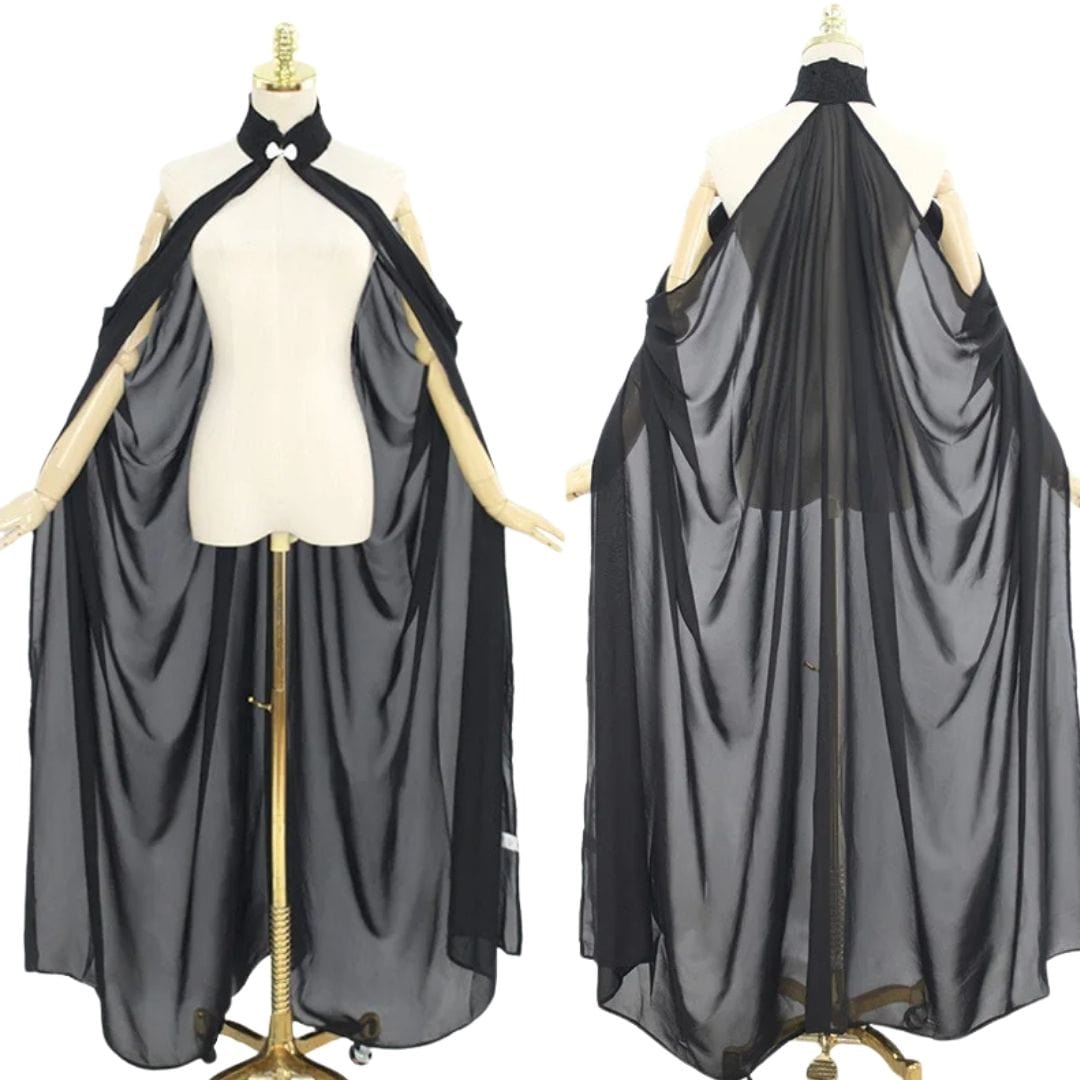 Fairy Costume Women Elven Elf Cloak Chiffon Cape