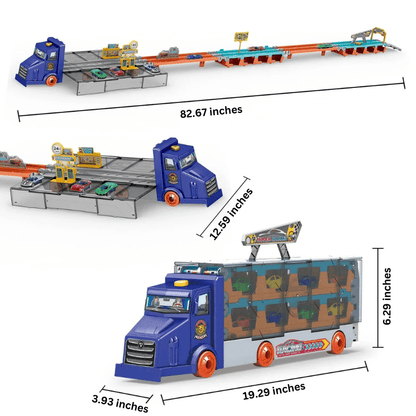 Dinosaur Truck Multi-Car Storage