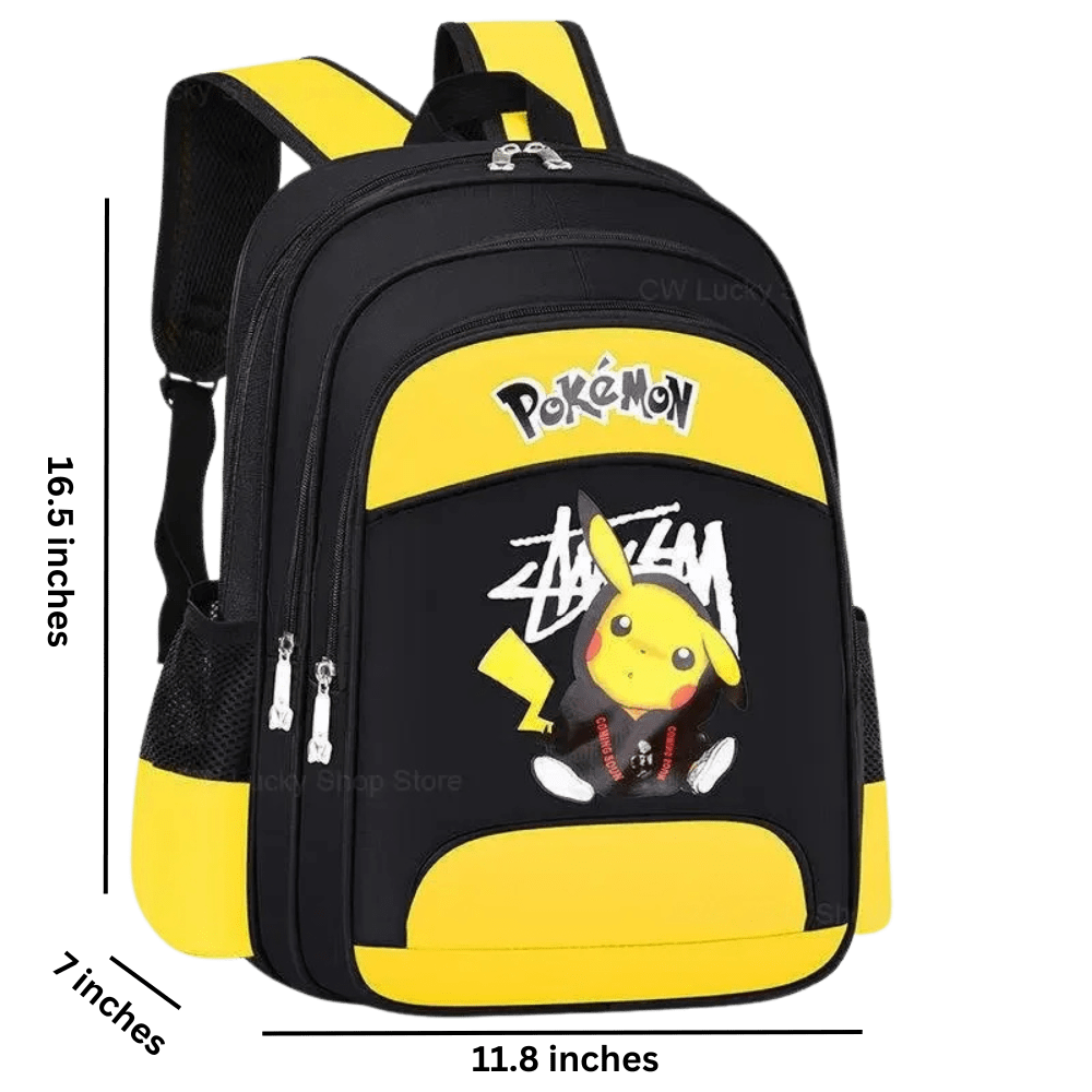 Pokemon Backpack Primary School Pikachu