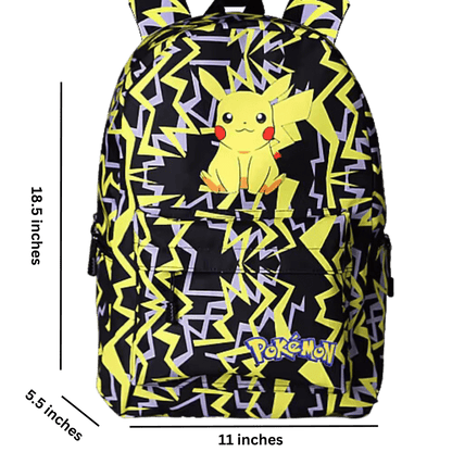 Pokemon Backpack with Lunch Bag and Pencil Case