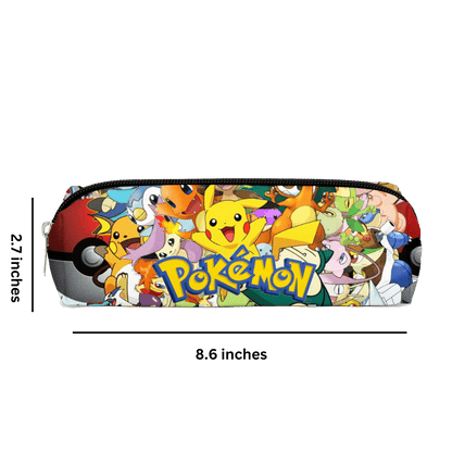 Pokemon Backpack with Lunch Bag and Pencil Case