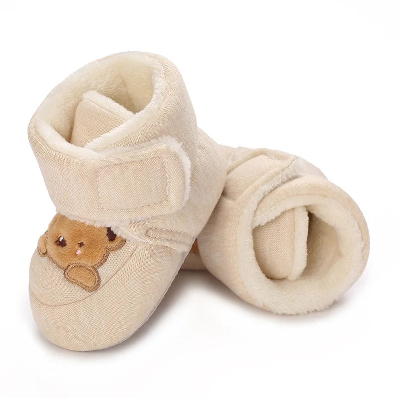 Peekaboo Pup Baby Booties