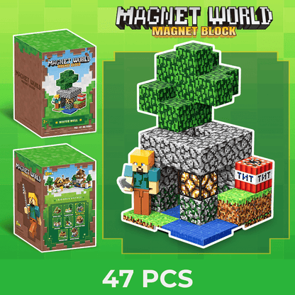 Magnet World Building Blocks Set