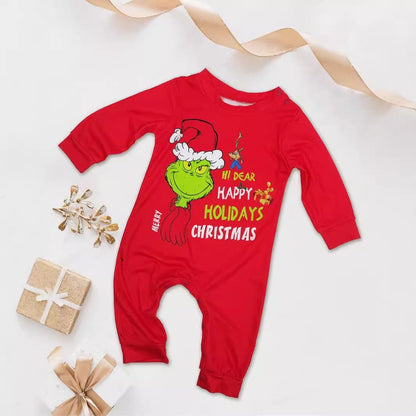 Ultimate Grinch Family Pajama Collection with Matching Pet Outfit