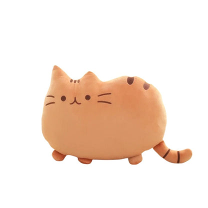 Cozy Cat Plush Pillow