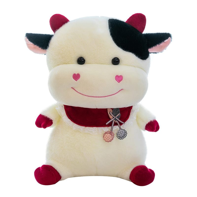 Cow Stuffed Animal: Scarf Moo Buddy