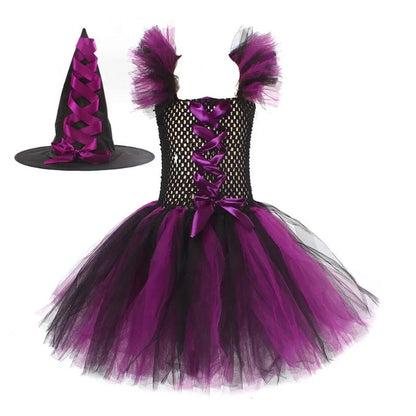 Witch Costume Girls Tutu 2-12 years old