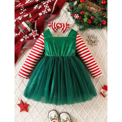 Holiday Elf Sparkle Kids Costume