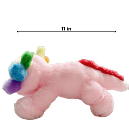 Rainbow Axolotl Plush Buddy 11in