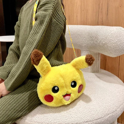 Pikachu Plush Crossbody Bag