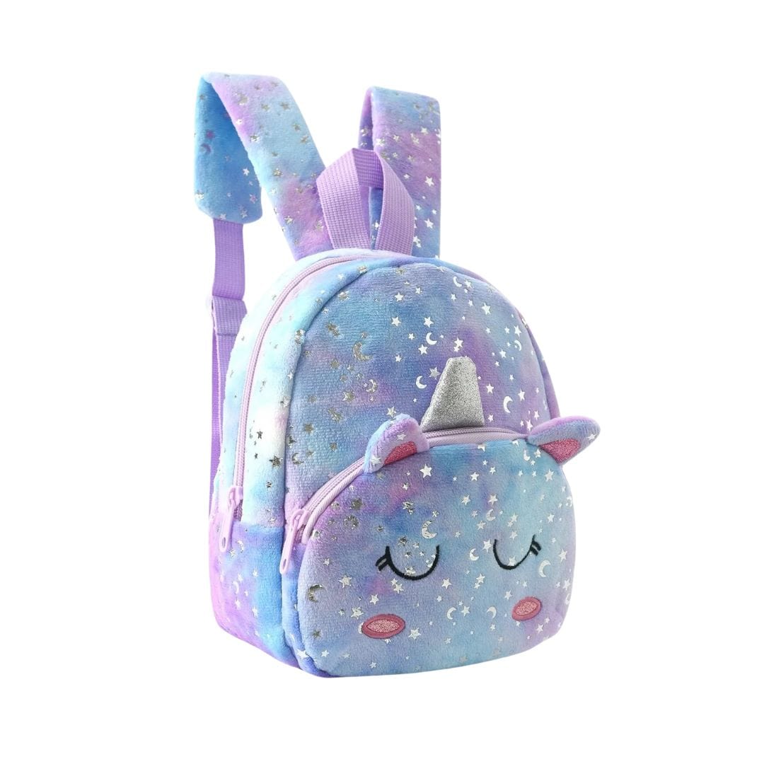 Unicorn Backpack for Girls Starry Night