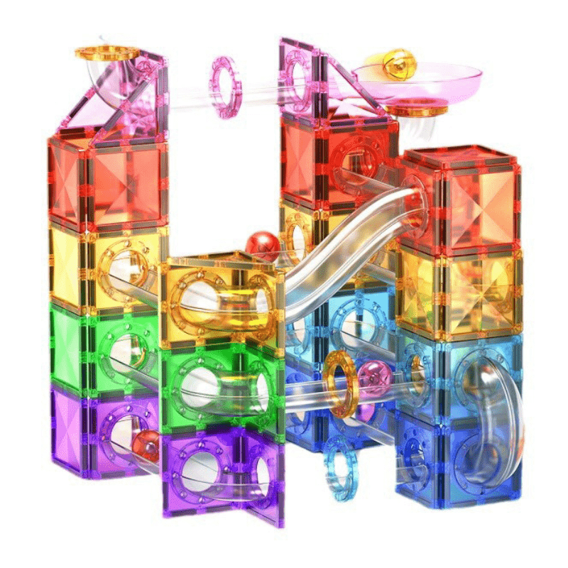 Magnetic Blocks Castle Building Set