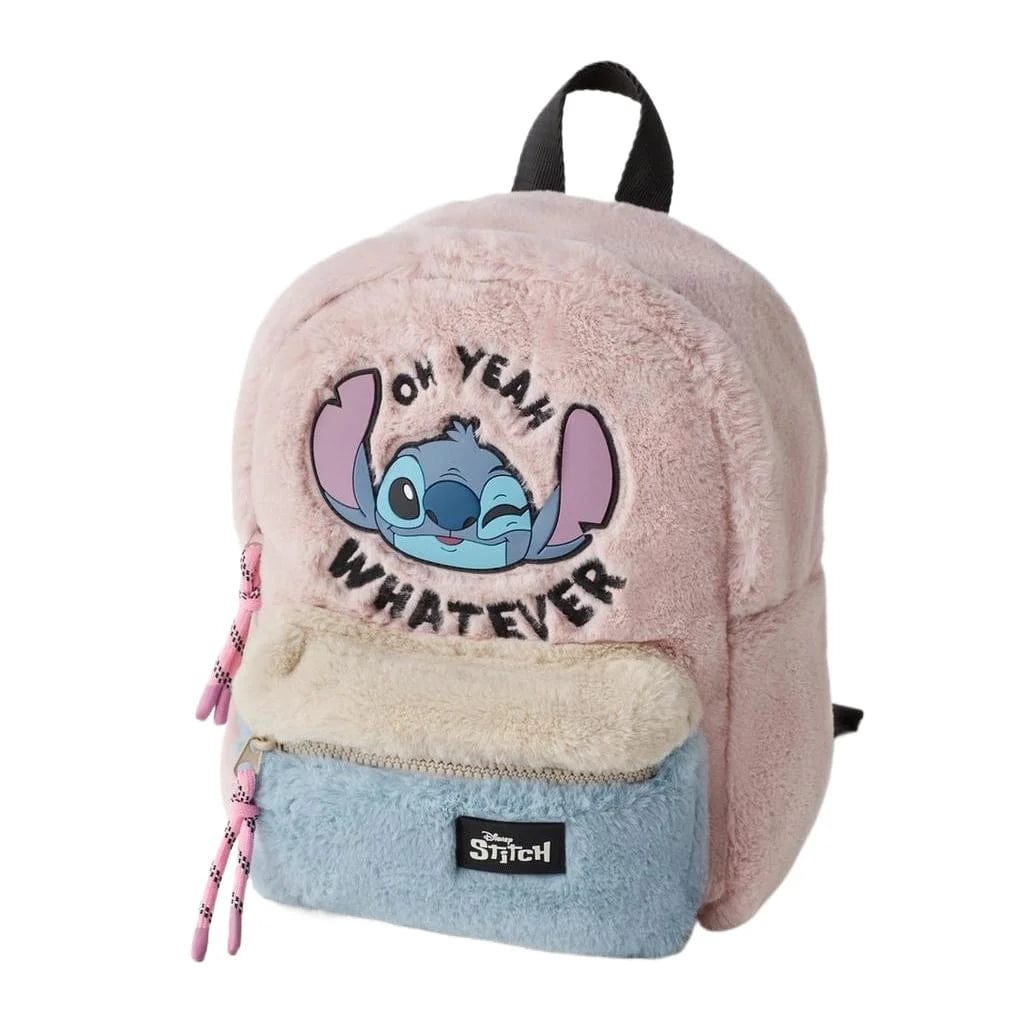 Stitch Backpack Soft Plush Comfort