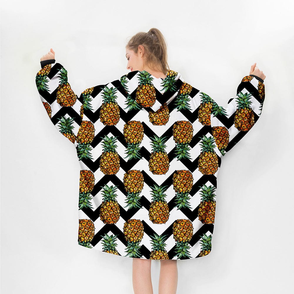 Pineapple Paradise Blanket Hoodie