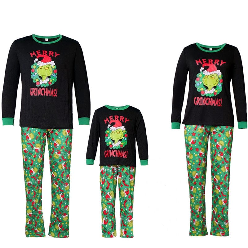 Merry Grinchmas Family Pajama Set