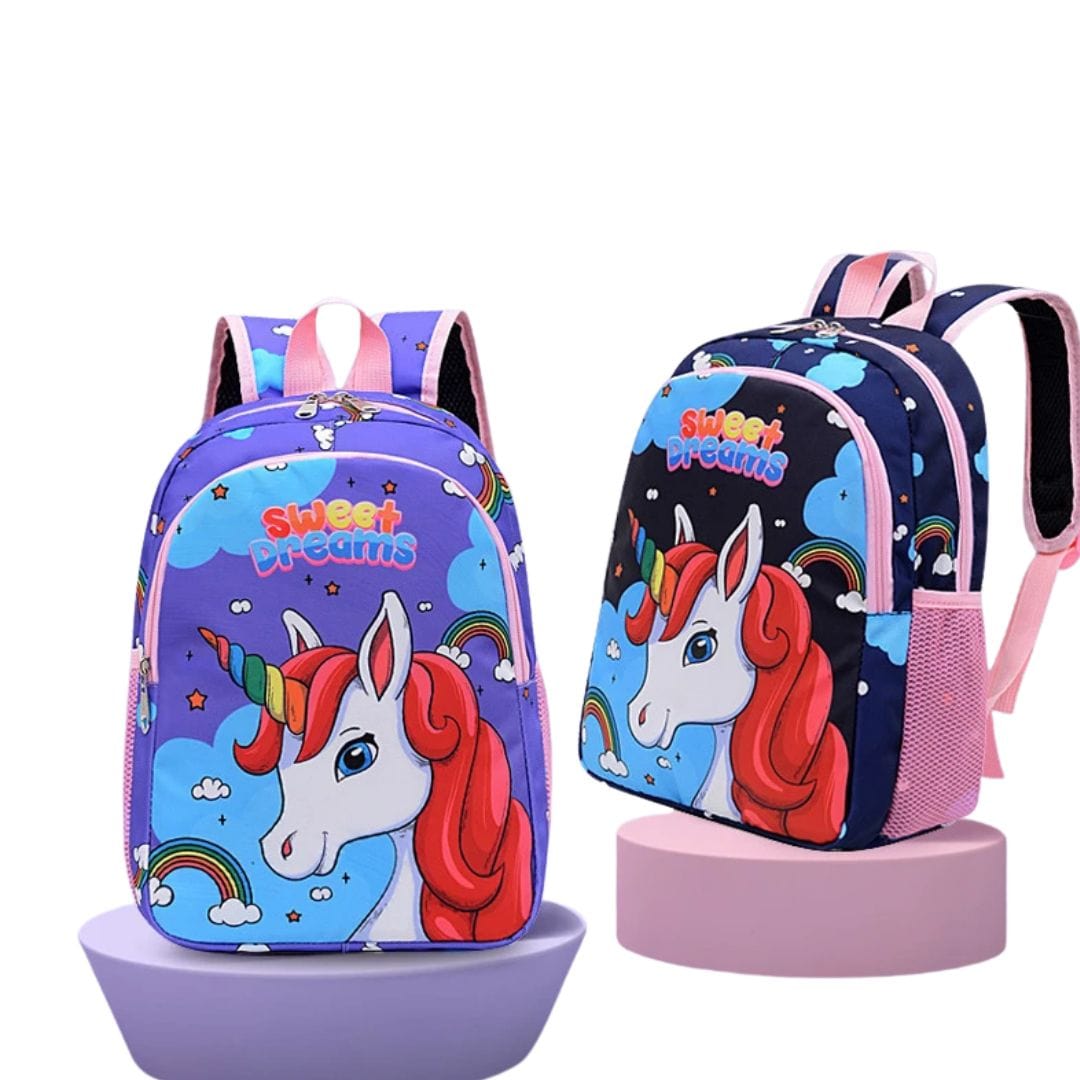 Unicorn Backpack Adorable Cartoon Design