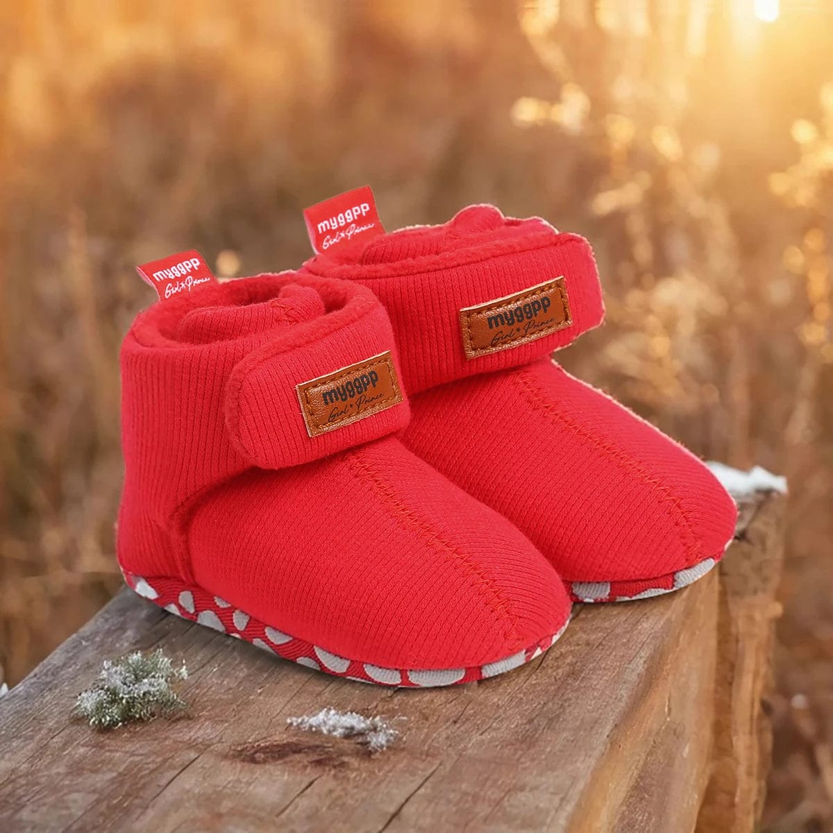 SoftSteps Non-Slip Baby Fleece Booties