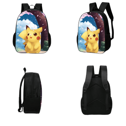 Pokemon Backpack 3-Piece Set for Boys and Girls