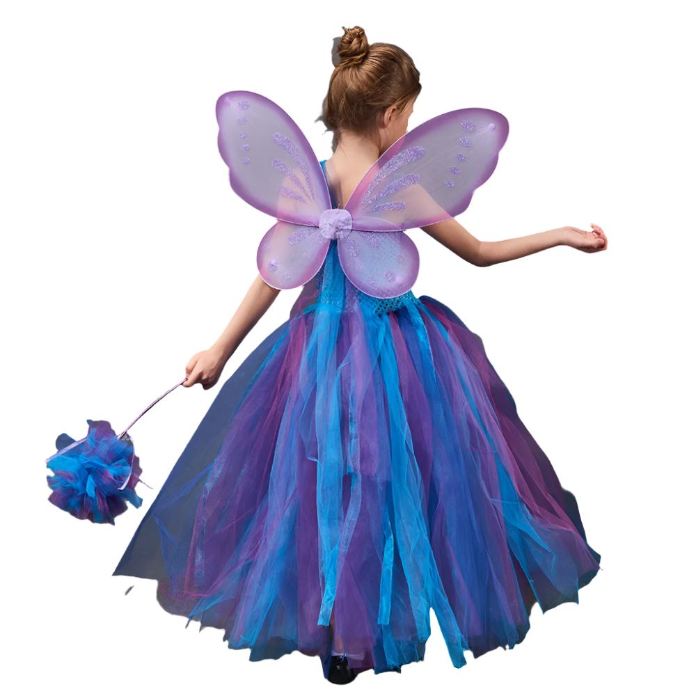 Fairy Costume Girls Fairy Princess Ball Gown