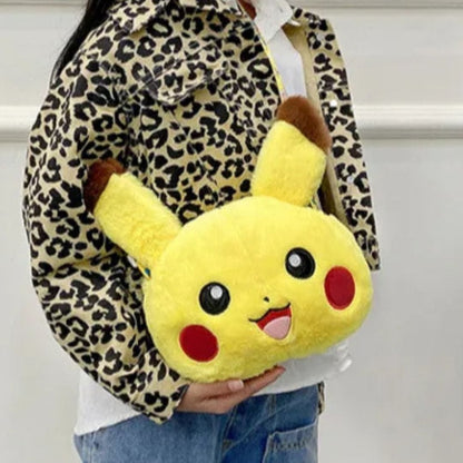 Pikachu Plush Crossbody Bag