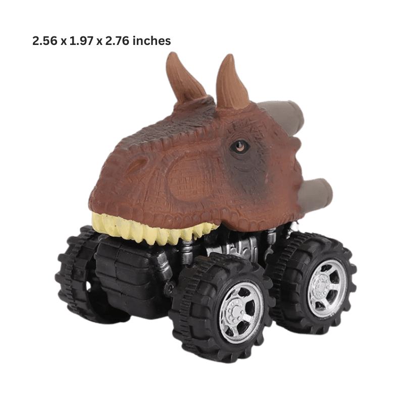 Dinosaur Truck Mini Monster Pull-Back Set