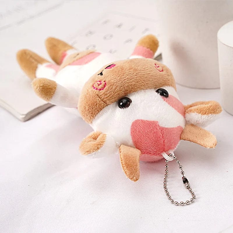 Moo Charm Cow Stuffed Animal Key Plush