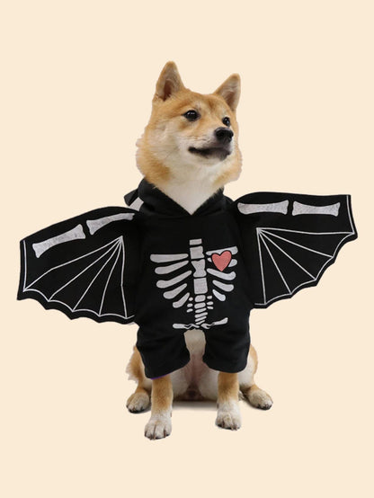 Dog Halloween Costume Bat Clothing