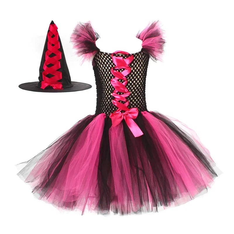 Witch Costume Girls Tutu 2-12 years old