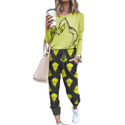 Grinch "Drink Up" Loungewear Set