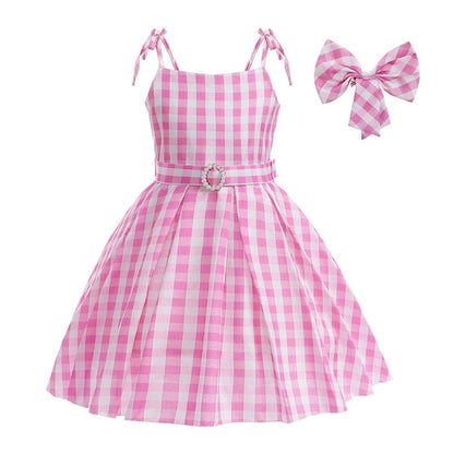 Barbie Costume Kids Little Princess Dress