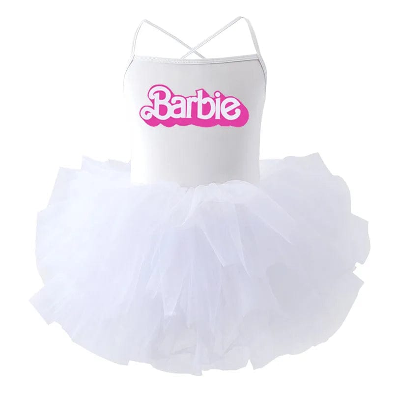 Barbie Costume Kids Puffy Princess Skirt