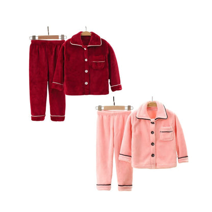 Cozy Winter Flannel Pajama Set